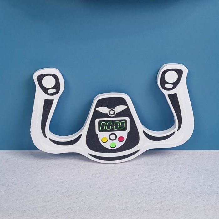 لباس مشاغل کودک مدل خلبان مشکی کد 0995