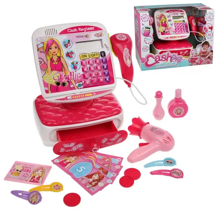 اسباب بازی صندوق فروشگاهی صورتی کد 35580D