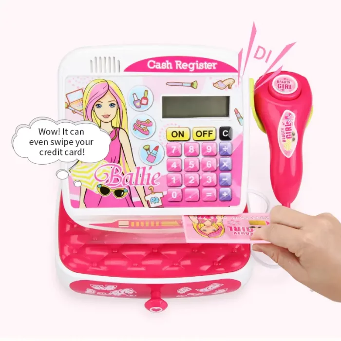 اسباب بازی صندوق فروشگاهی صورتی کد 35580D