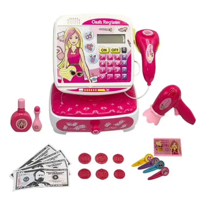 اسباب بازی صندوق فروشگاهی صورتی کد 35580D