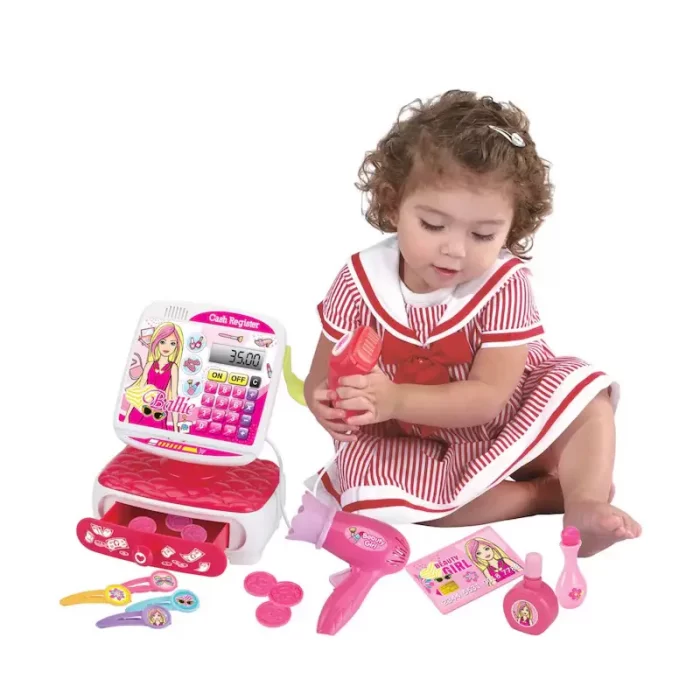 اسباب بازی صندوق فروشگاهی صورتی کد 35580D