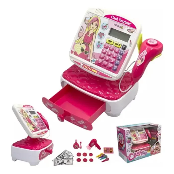 اسباب بازی صندوق فروشگاهی صورتی کد 35580D