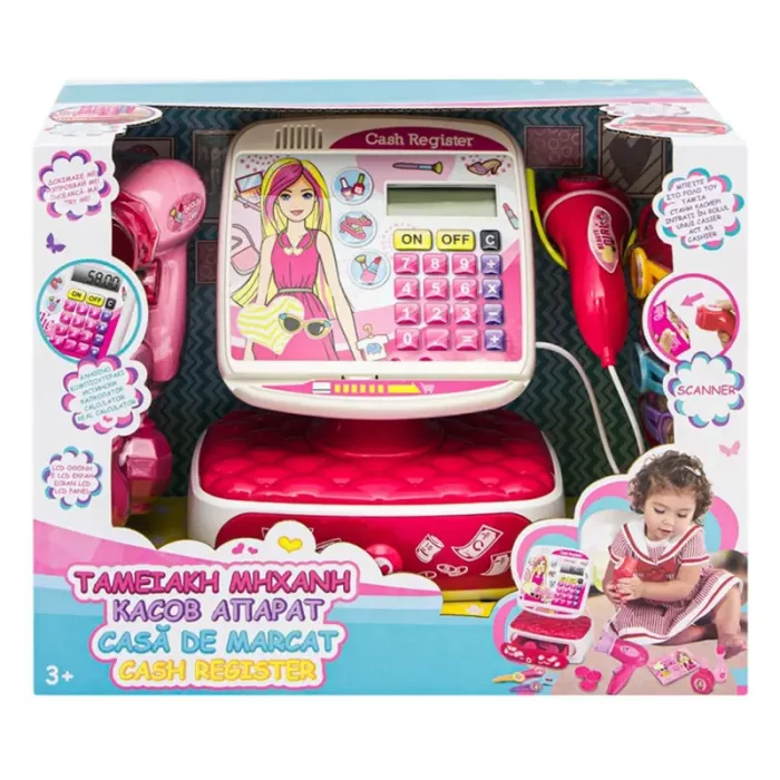 اسباب بازی صندوق فروشگاهی صورتی کد 35580D