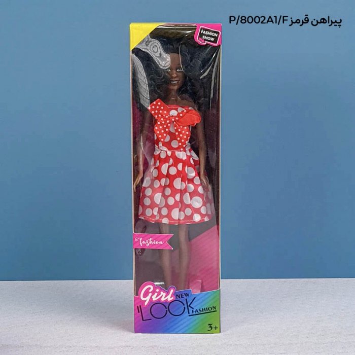 عروسک باربی سیاه پوست کد 8002A1