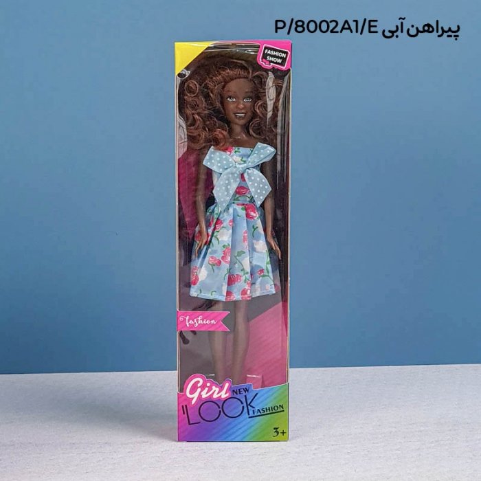 عروسک باربی سیاه پوست کد 8002A1