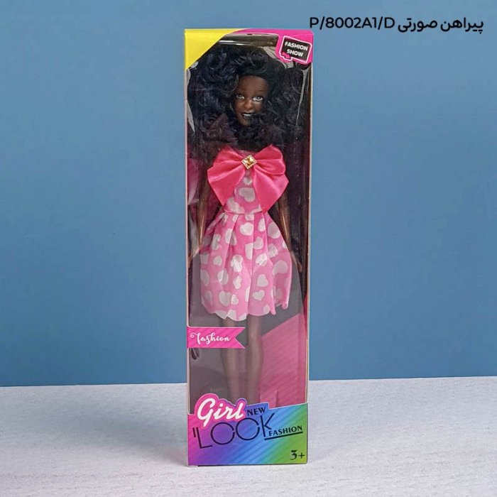 عروسک باربی سیاه پوست کد 8002A1