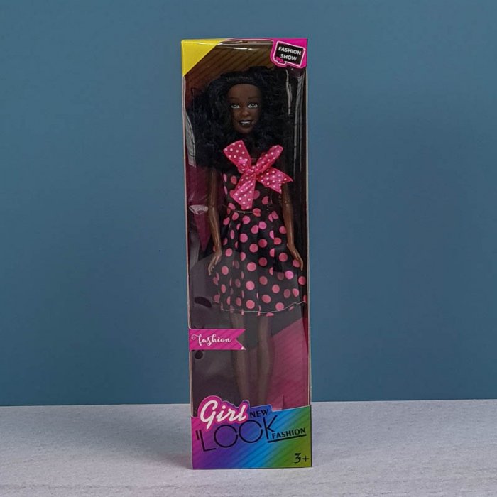 پک 6 عددی عروسک باربی سیاه پوست کد 6894031