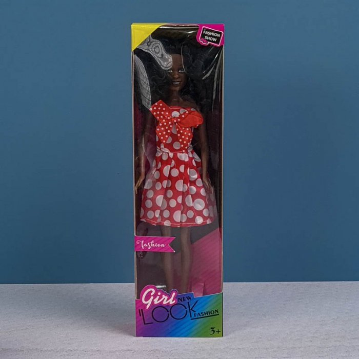 پک 6 عددی عروسک باربی سیاه پوست کد 6894031