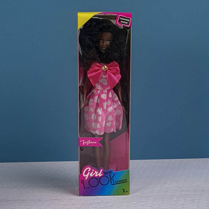 پک 6 عددی عروسک باربی سیاه پوست کد 6894031