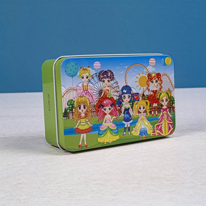 پازل شهر بازی قوطی فلزی 60 تکه کد jd6072