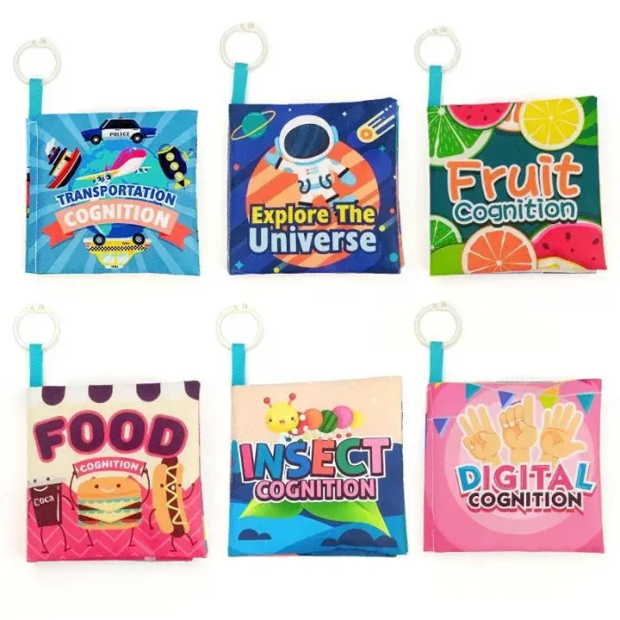 کتاب پارچه ای آموزشی مدل حمل و نقل کد 665334