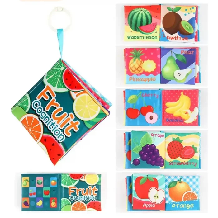 کتاب پارچه ای آموزشی مدل میوه کد 665331