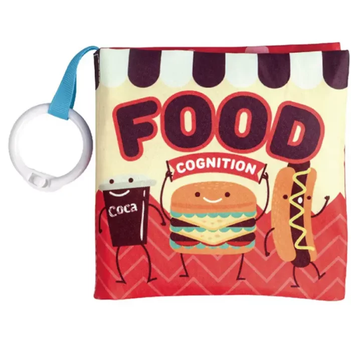 کتاب پارچه ای آموزشی مدل غذا کد 665332