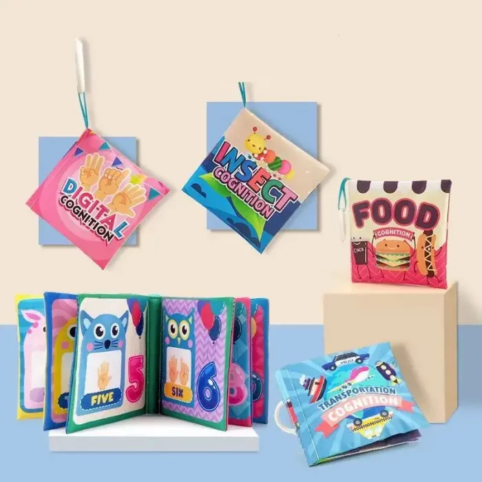 کتاب پارچه ای آموزشی مدل اعداد کد 665333