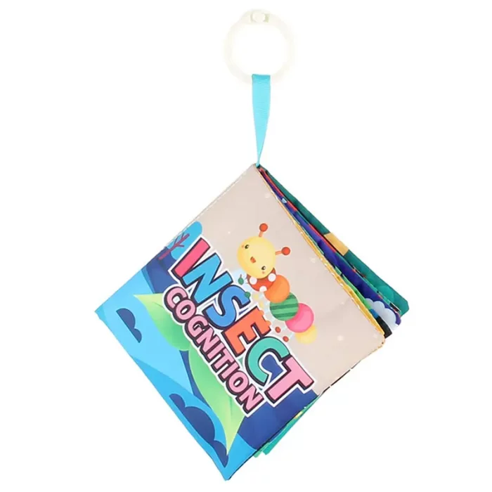 کتاب پارچه ای آموزشی مدل حشرات کد 665335