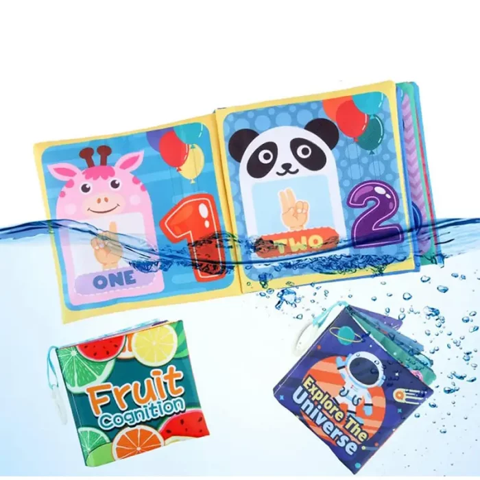 کتاب پارچه ای آموزشی مدل حشرات کد 665335