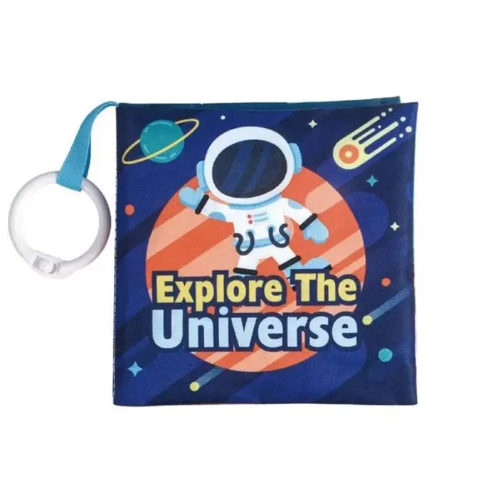 کتاب پارچه ای آموزشی مدل فضانورد کد 665336