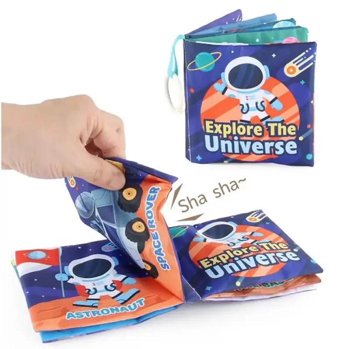 کتاب پارچه ای آموزشی مدل فضانورد کد 665336