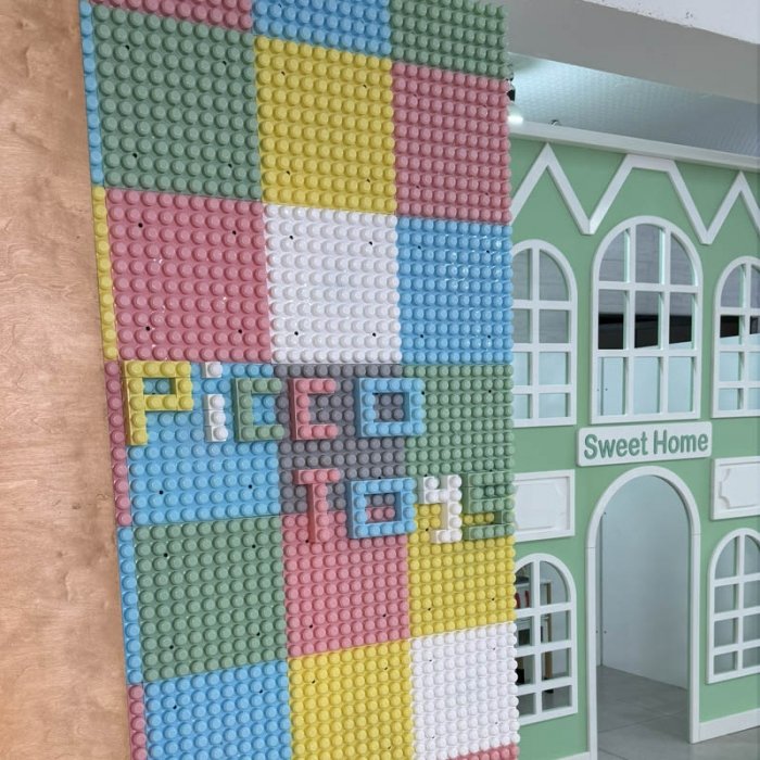 صفحه لگو دیواری یک متری مولتی مدل 6898541