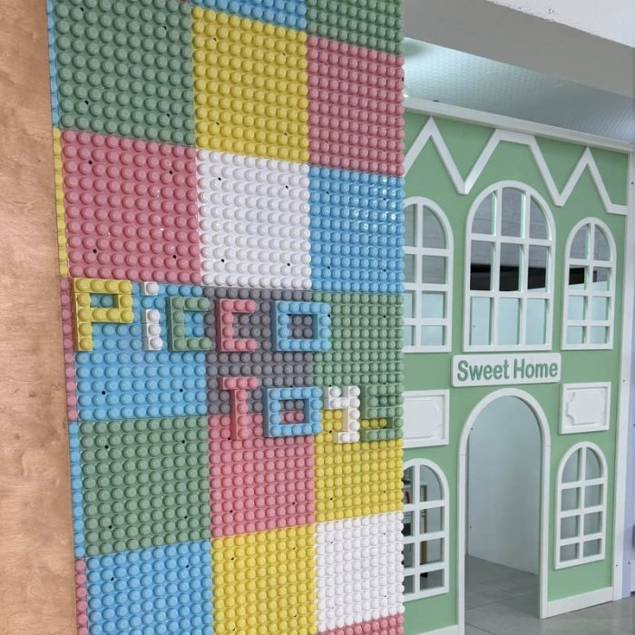 صفحه لگو دیواری یک متری مولتی مدل 6898541