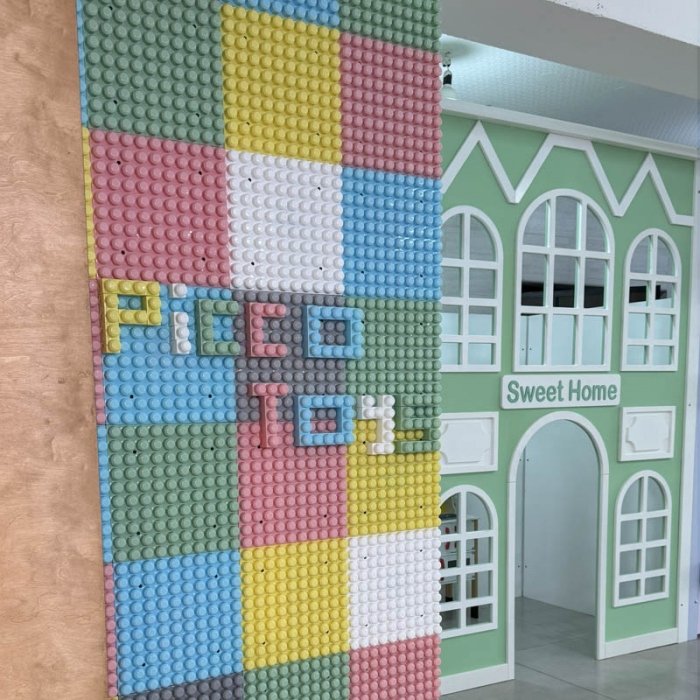 صفحه لگو دیواری یک متری مولتی مدل 6898541