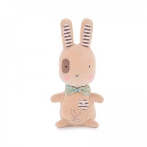 عروسک خرگوش کرم Metoo مدل JAA904