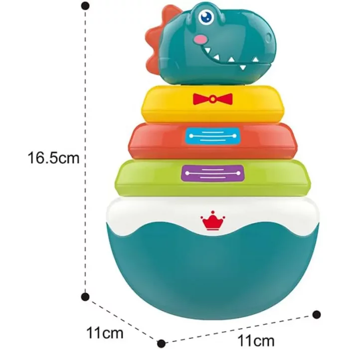 برج هوش تعادلی موزیکال هانگر Huanger طرح کروکودیل کد HE0298