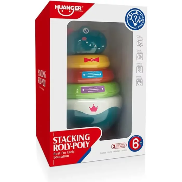 برج هوش تعادلی موزیکال هانگر Huanger طرح کروکودیل کد HE0298