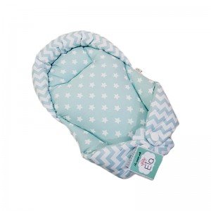 آغوشگیر سبز طرح ستاره سفید elaart مدل 8058