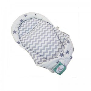 آغوشگیر زیگزاگ سفید توسی  elaart مدل 8058