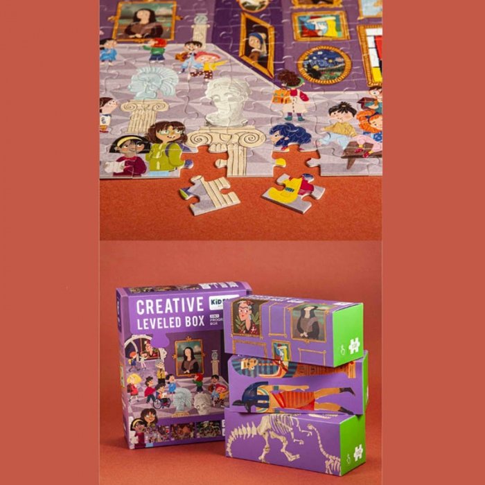 پازل کودک 360 تکه مدل موزه KID FANS MUSEUM کد KS2405