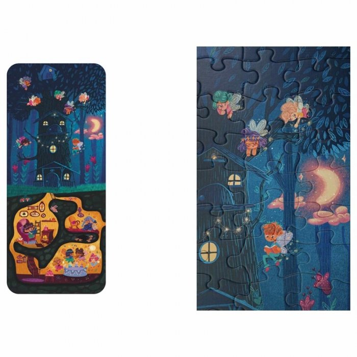 پازل کودک 80 تکه مدل پری KID FANS FAIRY TALE کد KS2441