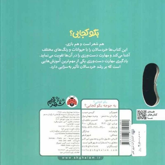 کتاب کشویی بگو کجایی به جوجه بگو کجایی؟ کد 710490