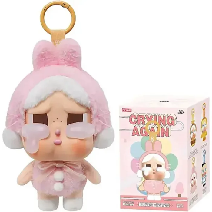 عروسک شانسی عروسک کرای بیبی پاپ مارت مدل crying again کد 028763