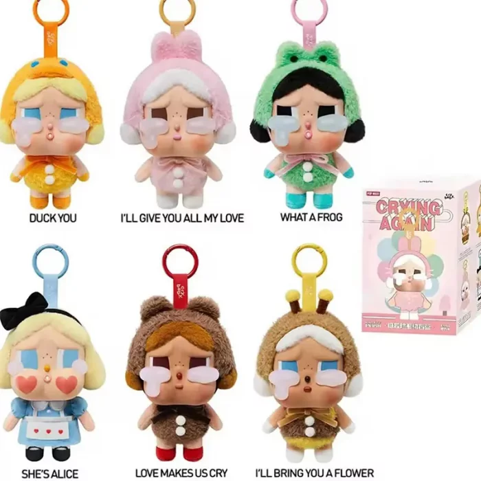 عروسک شانسی کرای بیبی پاپ مارت مدل crying again کد 028763