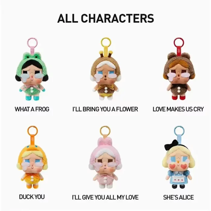 عروسک شانسی عروسک کرای بیبی پاپ مارت مدل crying again کد 028763