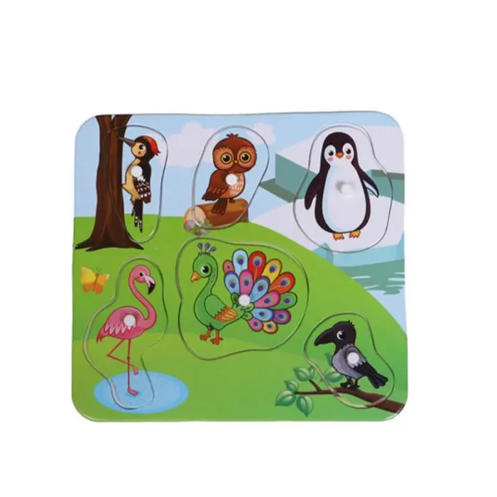 پازل چوبی جاگذاری پین دار کد 677261