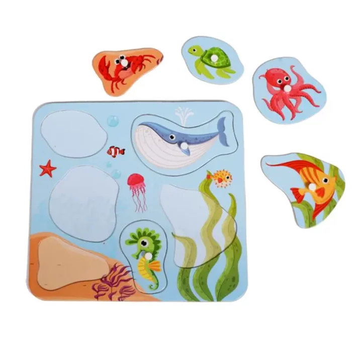 پازل چوبی جاگذاری پین دار کد 677261