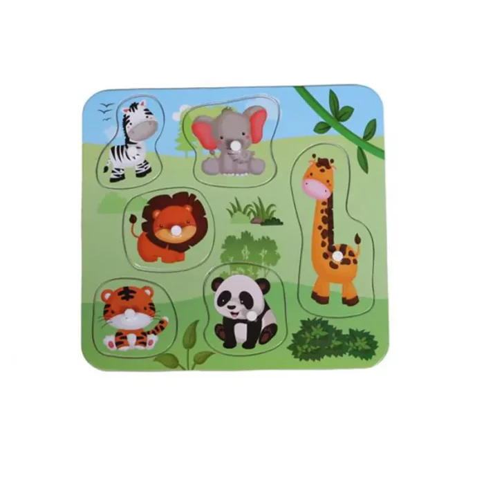 پازل چوبی جاگذاری پین دار کد 677261