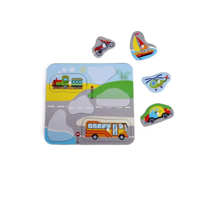 پازل چوبی جاگذاری پین دار کد 677261