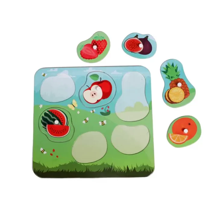 پازل چوبی جاگذاری پین دار کد 677261