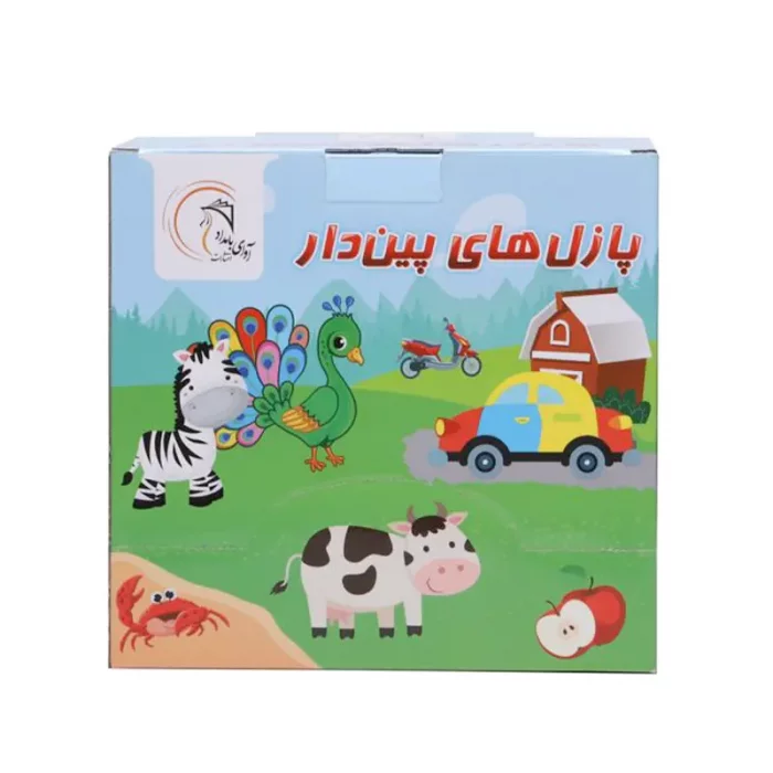 پازل چوبی جاگذاری پین دار کد 677261