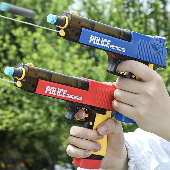 تفنگ اسباب بازی کودک با  آب پاش 2 کاره کد 648209