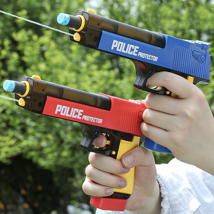 تفنگ اسباب بازی کودک با  آب پاش 2 کاره کد 648209