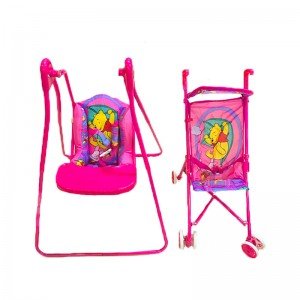 ست کالسکه و تاب عروسک اوریجینال مدل 7915