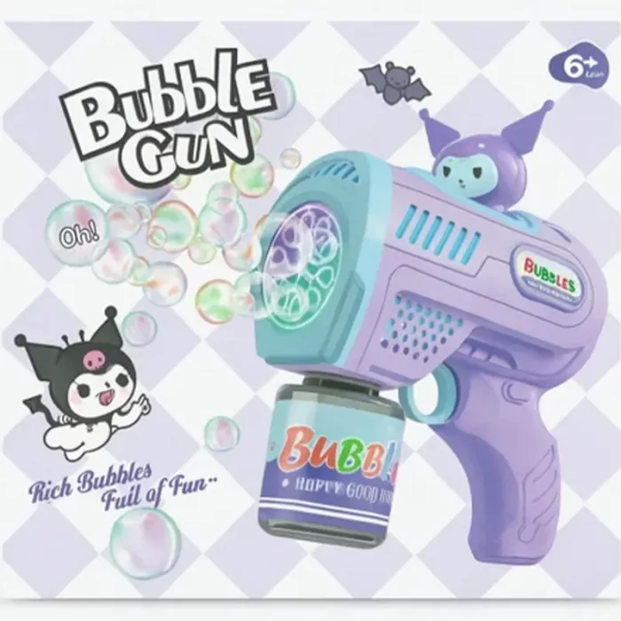 اسباب بازی تفنگ حباب ساز مدل کرومی کد 1988