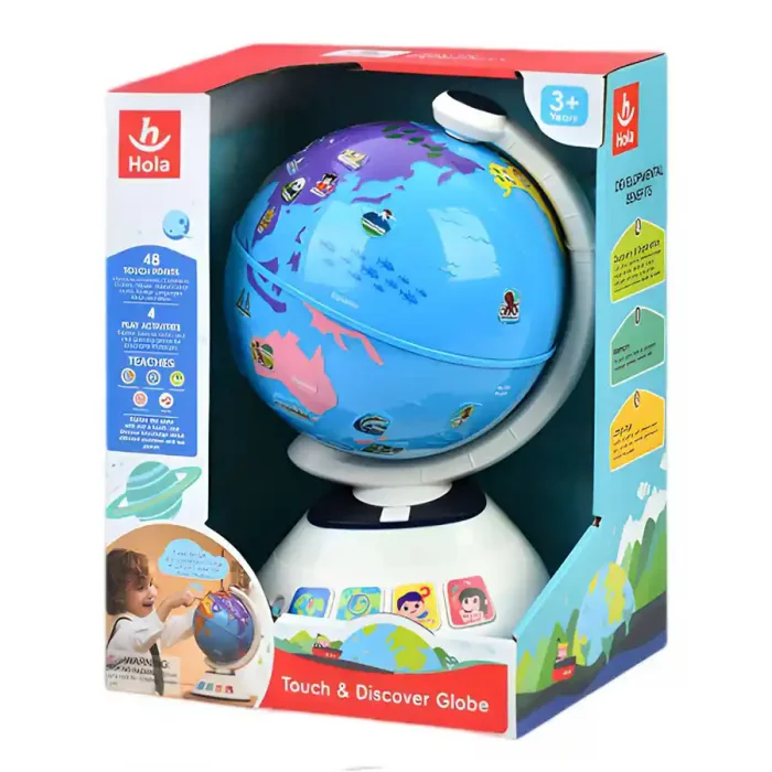 اسباب بازی کره زمین موزیکال هولی تویز Huile Toys کد HE8985