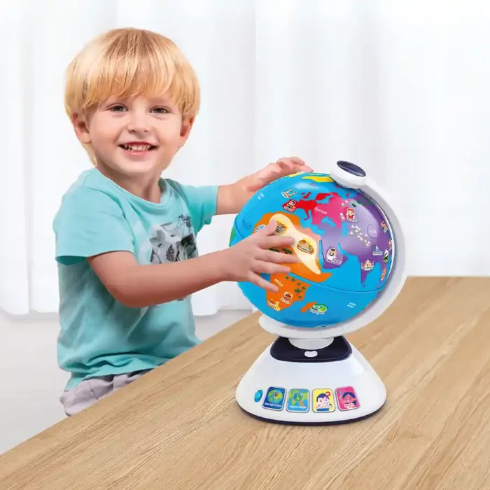 اسباب بازی کره زمین موزیکال هولی تویز Huile Toys کد HE8985