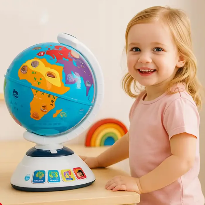 اسباب بازی کره زمین موزیکال هولی تویز Huile Toys کد HE8985