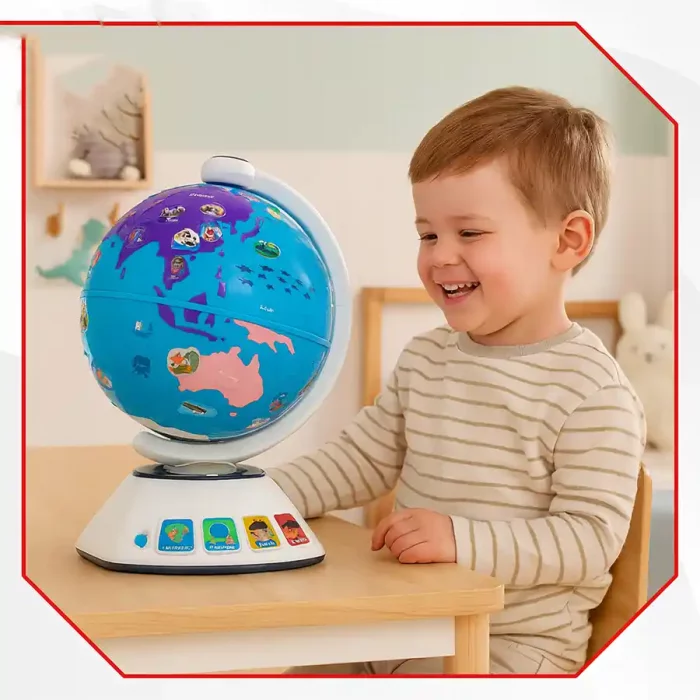 اسباب بازی کره زمین موزیکال هولی تویز Huile Toys کد HE8985